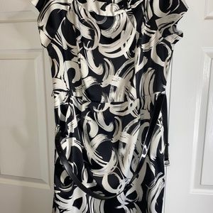 Black and White Dress